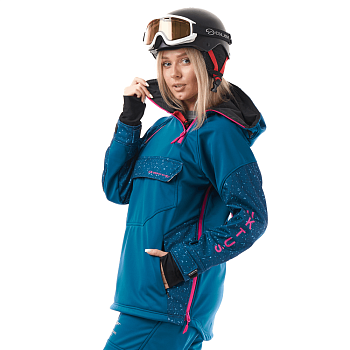 Куртка-анорак сноубордическая DRAGONFLY Uktus Woman