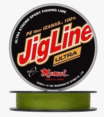 Шнур Momoi JigLine Ultra PE 0,27мм 22,0 кг, 100м хаки
