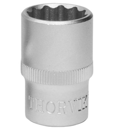 Головка торцевая 12-гранная 1/2"DR, 18 мм THORVIK