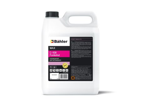 Кондиционер-ополаскиватель BAHLER WAX C-108 Funkelnd 5 л.