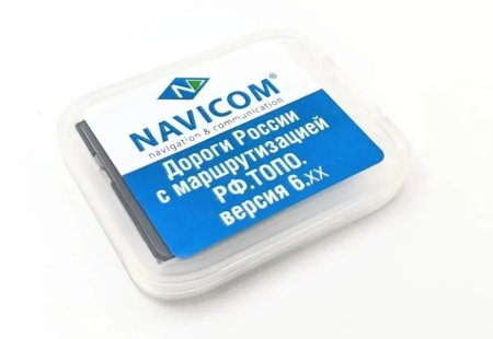 Карта Дороги России ТОПО6 на microSD/SD