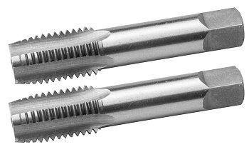 Метчики Зубр комплект М20х2.5мм. (сталь 9ХС)