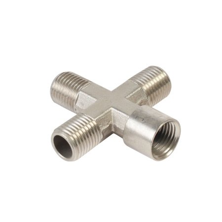 Переходник PATRIOT 1259/2 (крест 1/4" MFFF)