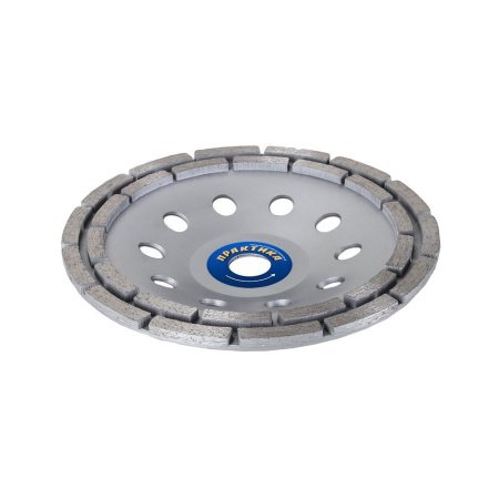 Чашка алмазная шлифовальная ПРАКТИКА 180 x 22.2 мм, 2-ряда Серия ЭКСПЕРТ