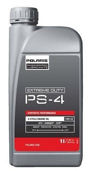 Масло моторное 4-х тактное POLARIS PS-4 Extreme Duty 10W-50 1 л