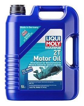Масло моторное 2-х тактное LIQUI MOLY Marine 2T Motor Oil 5 л