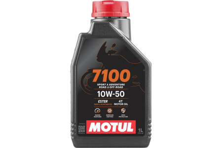 Масло моторное 4-х тактное MOTUL 7100 Ester 4T 10W-50 1 л