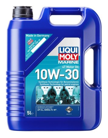 Масло моторное 4-х тактное LIQUI MOLY Marine 4T Motor Oil 10W-30 5 л