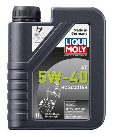 Масло моторное 4-х тактное MOTUL Scooter Power 4T 5W-40 1 л