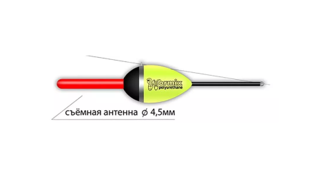 Поплавок Wormix 115 (полиуретан) 4 гр.