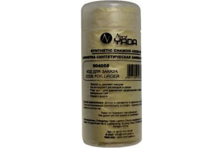 Салфетка замшевая с пропиткой в пенале 430*320*2 мм Nord Yada