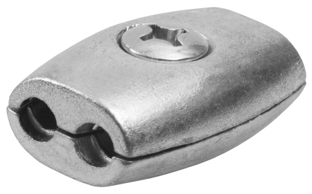 Зажим троса бочонок Зубр 6 мм.