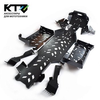 Защита днища KTZ (CFMOTO CFORCE 800 HO EPS NEW, CFORCE 1000 EPS NEW) 10 мм, пластик_0
