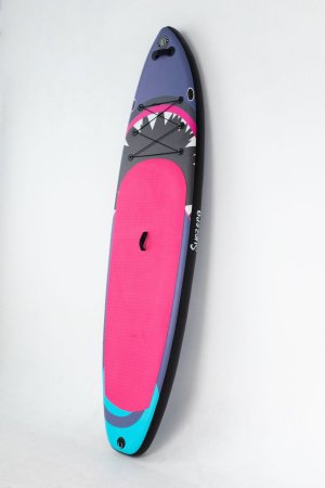 Надувная доска Sup Board SUPZERO Pink Shark 11' (335x84x15см)