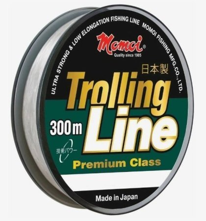 Леска Momoi Trolling Line 0.33мм 11,0кг 300м прозрачная