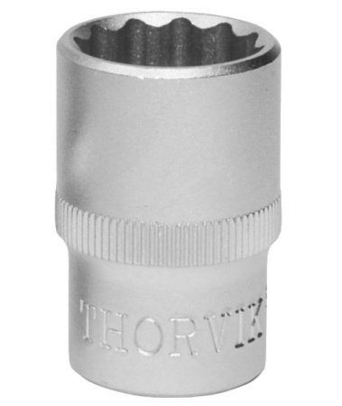 Головка торцевая 12-гранная 1/2"DR, 15 мм THORVIK