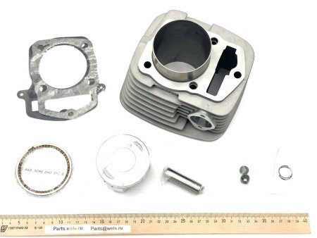 Цилиндро-поршневая группа 250см3 165FMM/166FMM/CB250D-G (4T, D=65.5x62.2 мм)