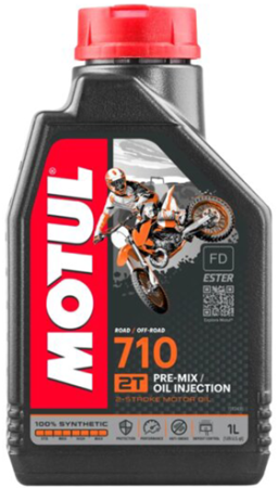 Масло моторное 2-х тактное MOTUL 710 Ester 2T 1л