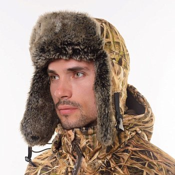 Шапка-ушанка TRITON Winter Storm (Вельбоа)