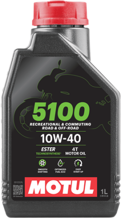 Масло моторное 4-х тактное MOTUL 5100 Ester 4T 10W-40 1 л