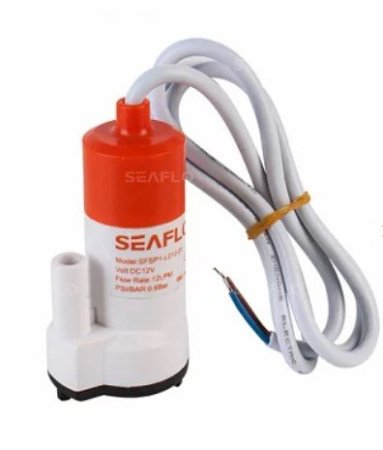 Помпа осушительная SEAFLO L016-01 (12 В, 16 л/мин, напор 6 м, патрубок 12 мм)