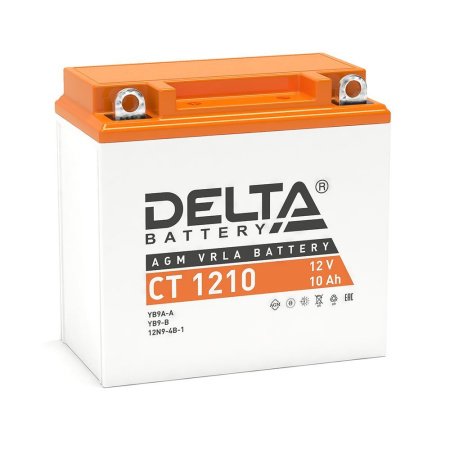Аккумулятор DELTA CT 1210 (12В / 10А-ч) 137x77x135