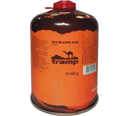 Баллон газовый TRAMP 450гр (резьба)