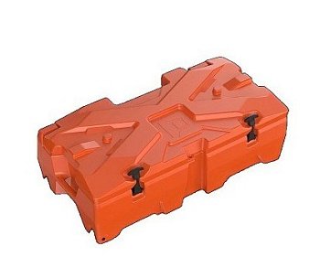 Ящик TESSERACT BoxX (1000x500x350мм, 120л) оранжевый