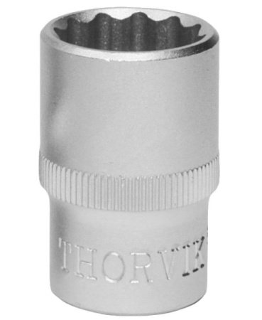 Головка торцевая 12-гранная 1/2"DR, 21 мм THORVIK