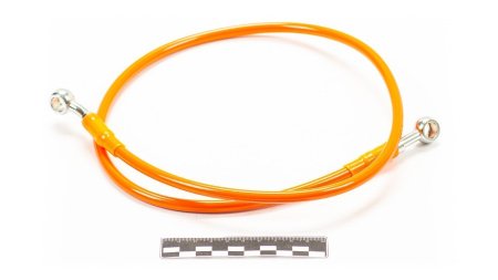 Шланг гидравлический тормозной (армированный) L= 900 d=10мм оранжевый