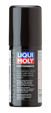 Смазка цепная для мотоциклов LIQUI MOLY Motorbike Kettenspray weiss 0.05 л