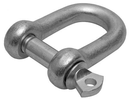 Скоба такелажная Зубр 8 мм. (тип прямой)