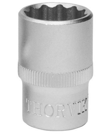 Головка торцевая 12-гранная 1/2"DR, 12 мм THORVIK