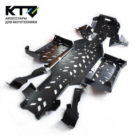 Защита днища KTZ (CFMOTO CFORCE 800 HO EPS NEW, CFORCE 1000 EPS NEW) 10 мм, пластик