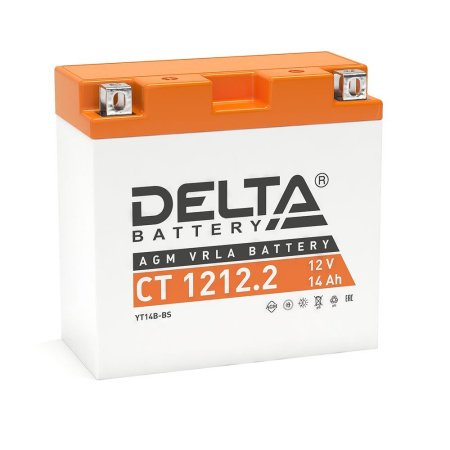 Аккумулятор DELTA CT 1212.2 (12В / 14А-ч) 151x71x146