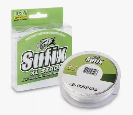 Леска SUFIX XL Strong x10 прозрачная 100м 0,30мм 7,7кг
