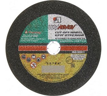 Круг отрезной ЛУГА-АБРАЗИВ 200x2,5x22