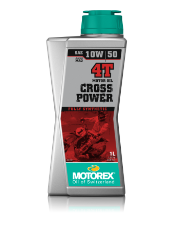 Масло моторное 4-х тактное MOTOREX Cross Power 4T SAE 10W-50 1 л