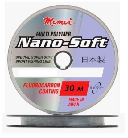 Леска зимняя Momoi Nano-Soft Winter 0,105 мм 1,2 кг 30 м прозрачная