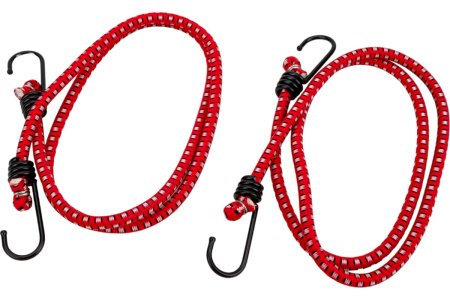 Резинки багажные Зубр Мастер 80 см. (стальные крюки, 2 шт.)