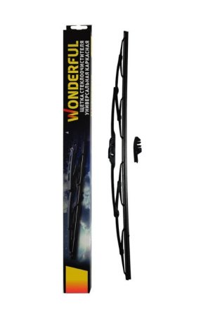 Щетка с/о WF бескаркасная с тефлоном (универ) 70 см / 28" (10 адаптеров)