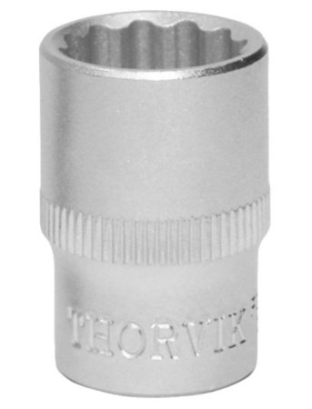 Головка торцевая 12-гранная 1/4"DR, 12 мм THORVIK