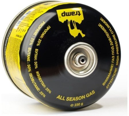 Баллон газовый TRAMP 230гр (резьба)