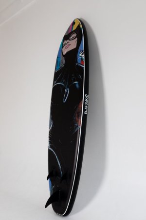 Надувная доска Sup Board SUPZERO Black Cat 11' (335x84x15см)