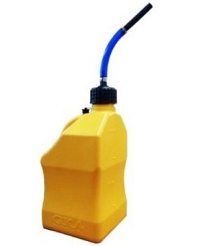 Канистра топливная GKA Racing 20 л (желтая)