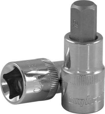 Головка торцевая с битой 1/2"DR шестигранная H9 OMBRA